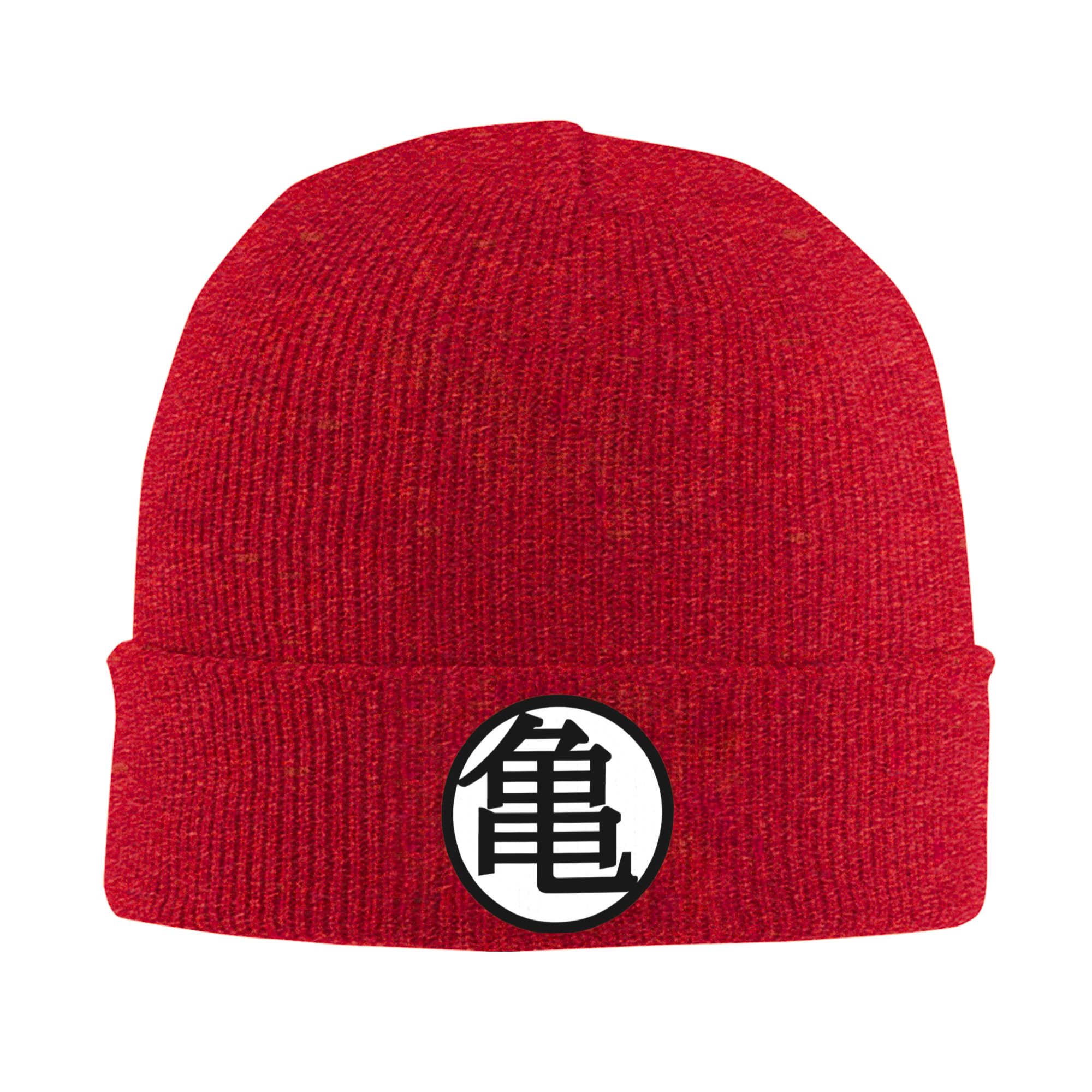 Beanie Cuffed Knit - d-Dragon-Ball-l DragonBallz dbz リブニットカフ付きビーニー男性用女性用暖かいスカリーニットキャップ
