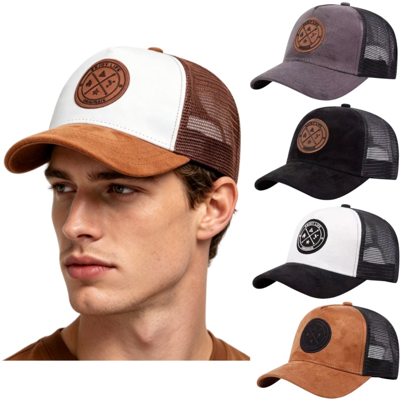 Golf Cap Dad - ENJOY LIFE 調節可能な野球帽 クラシック スナップバック ダッドハット