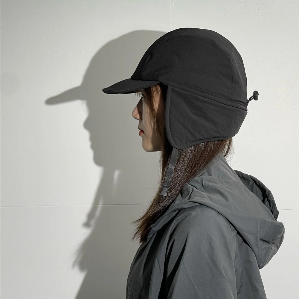Trapper Hat Ear Flap - 冬用ロシアウシャンカ帽（男女兼用）、防水耳当て付きトラッパーパイロットキャップ、厚手の毛皮ビーニー