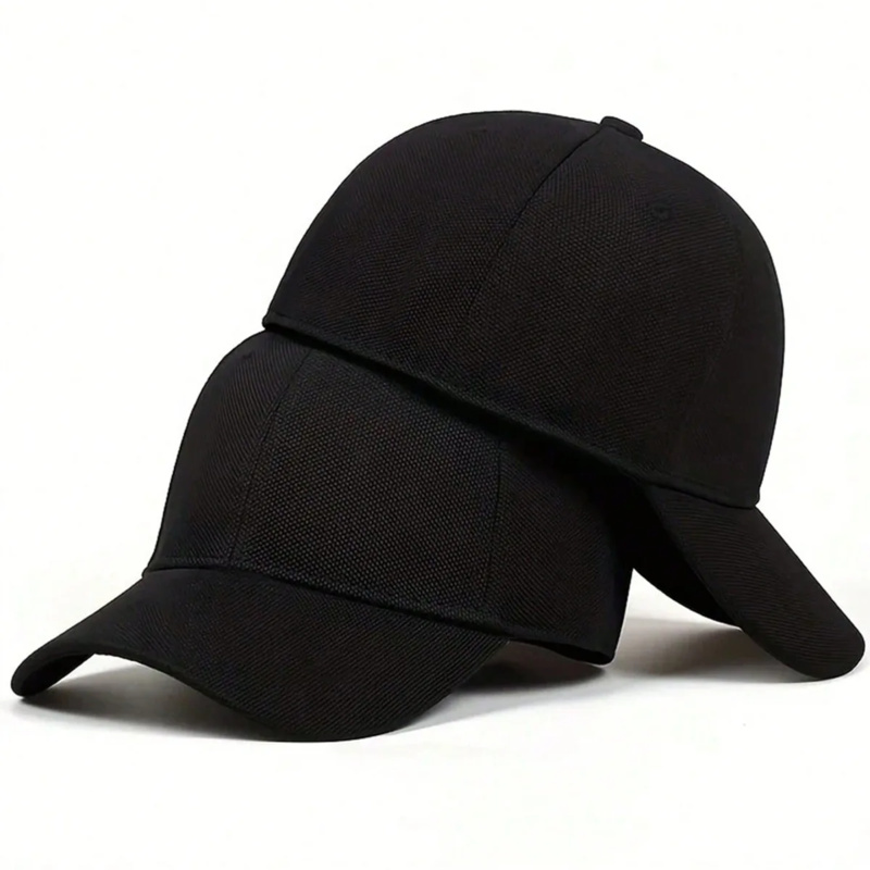 Baseball Cap Structured - オープンバックのユニセックスベースボールキャップ - 男性と女性のための調節可能な通気性のあるサンハット、アウトドアスポーツとカジュアルファッション