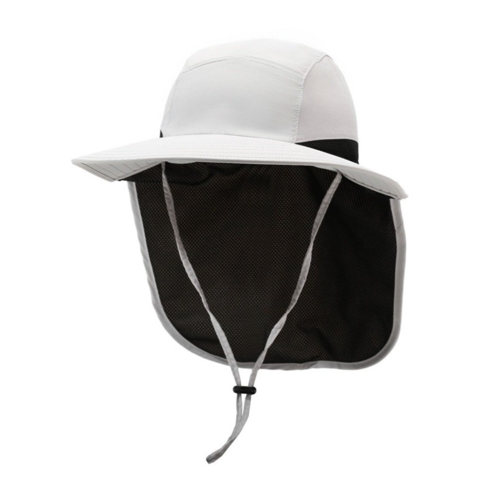 Bucket Hat Cotton - ファッションワイドブリムアウトドアサンハットネックフラップ付き調節可能フィッシャーマンキャップ速乾性通気性バケットキャップビーチ