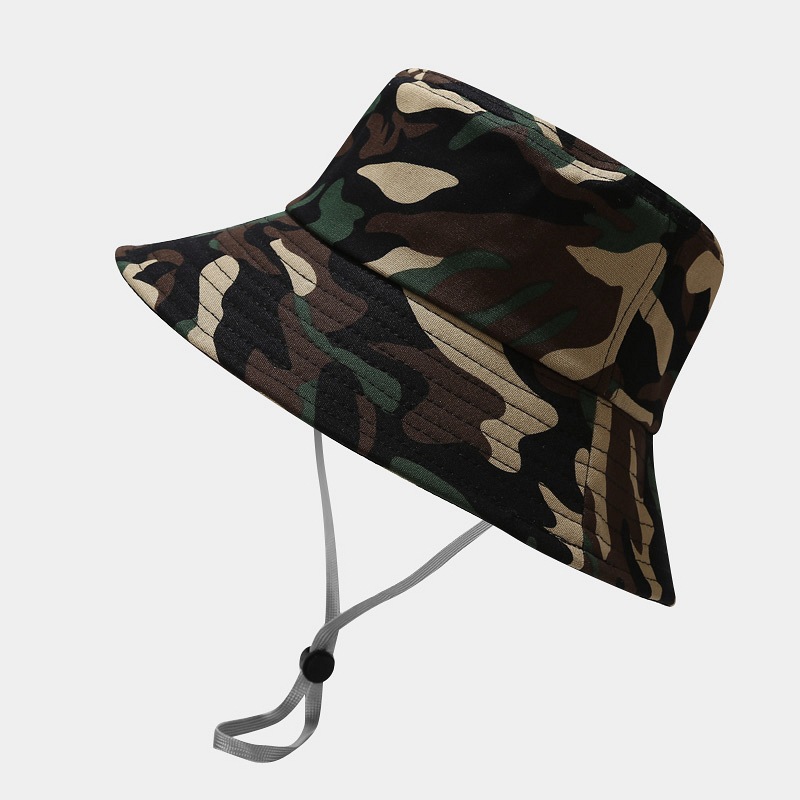 迷彩柄バケットハット ワイドブリム 日焼け防止 フィッシング - Boonie Hat Tactical のレビューと価格