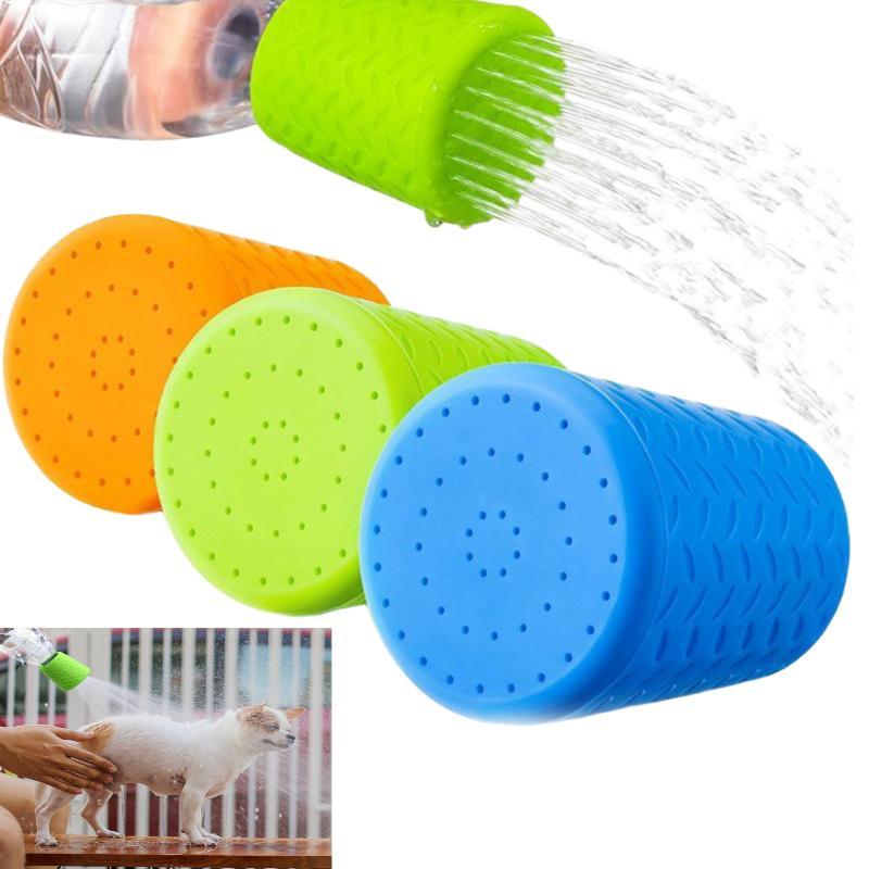 ホットセール-シリコン製ポータブルペット用シャワー、ボトルキ - Swim Hat Silicone のレビューと価格