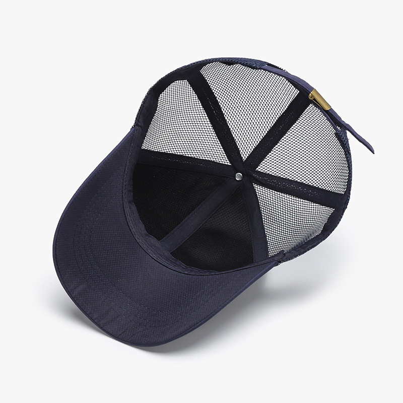 夏用ユニセックスキャップ カジュアル無地メッシュ野球帽 調節 - Trucker Cap Mesh のレビューと価格