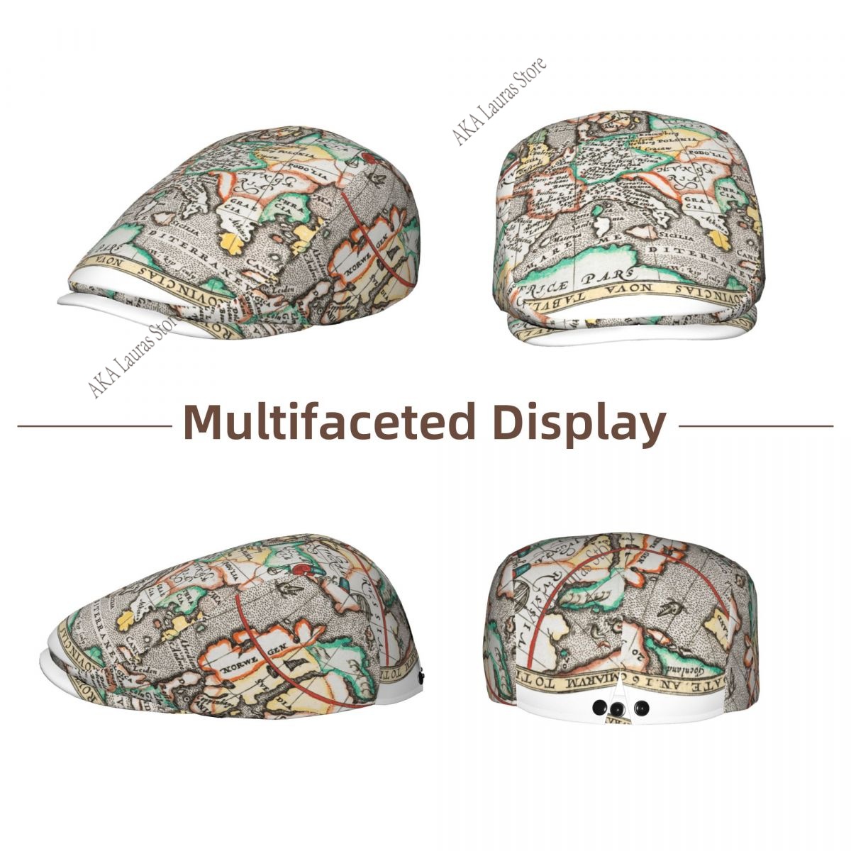 ニュースボーイキャップ ピーキーハット オクタゴナルハット  - Newsboy Cap Ivy のレビューと価格