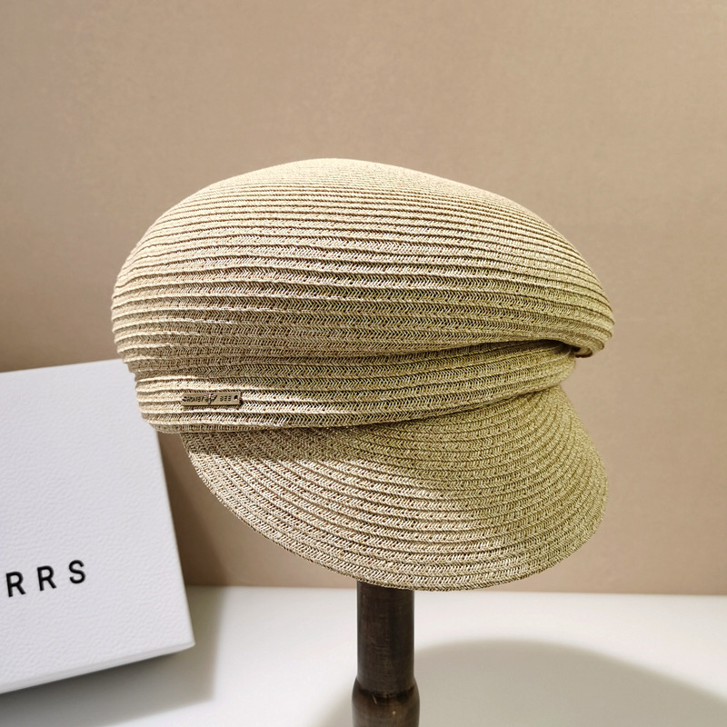 女性のための新しい夏の帽子,男の子のための,女性のための,フ - Newsboy Cap Ivy のレビューと価格