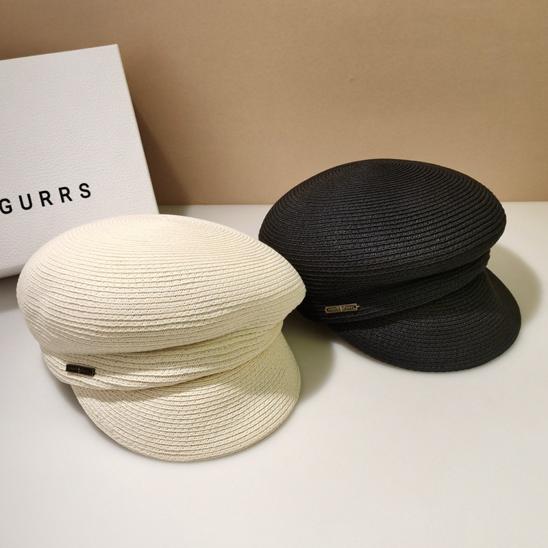 女性のための新しい夏の帽子,男の子のための,女性のための,フ - Newsboy Cap Ivy のレビューと価格