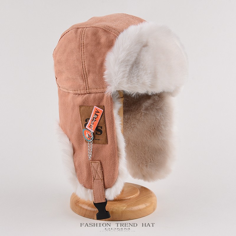 男女兼用 冬用 厚手トラッパーハット 防風 暖かい イヤーフ - Trapper Hat Ear Flap のレビューと価格
