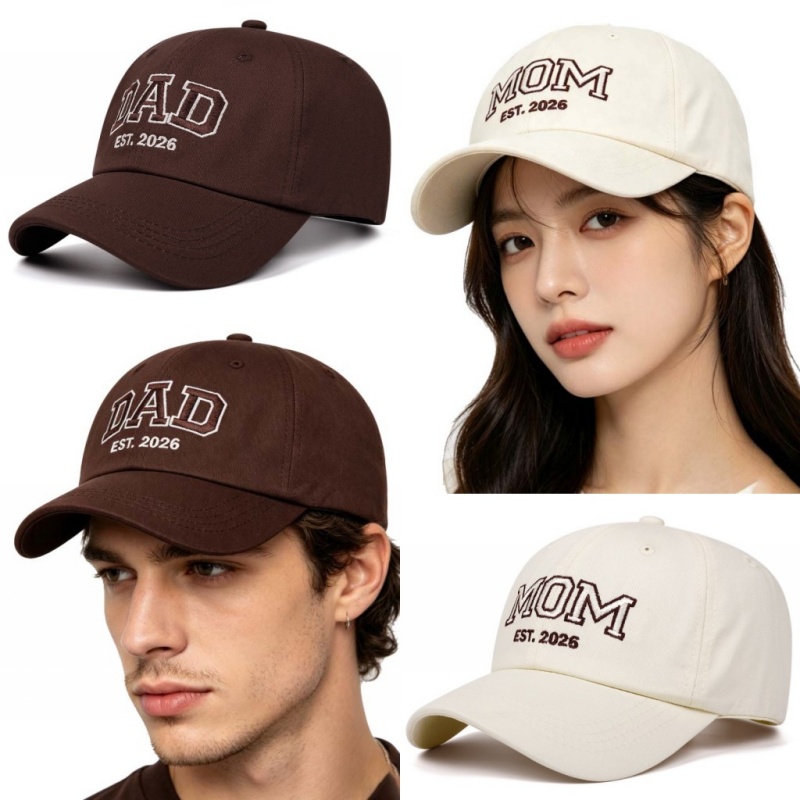 新しいパパママ刺繍無地メンズ野球帽男性女性のアウトドアファッ - Golf Cap Dad のレビューと価格