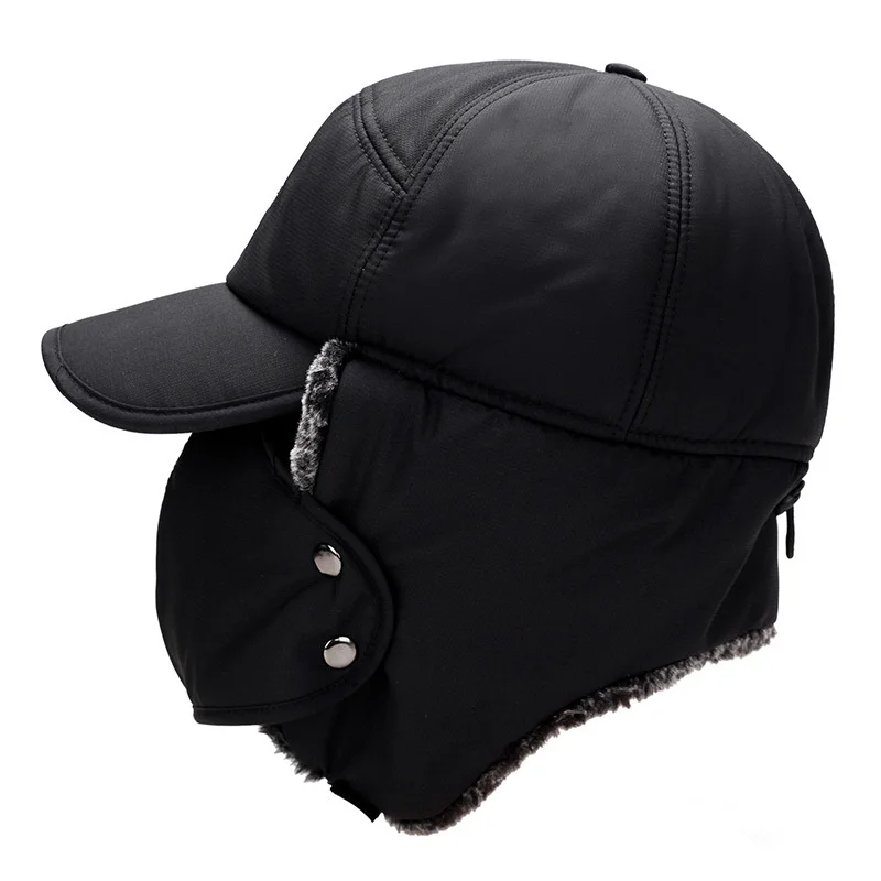 冬用ファー暖かい防風帽子 男女兼用 雷鋒帽 ボンバーフェイク - Trapper Hat Ear Flap のレビューと価格