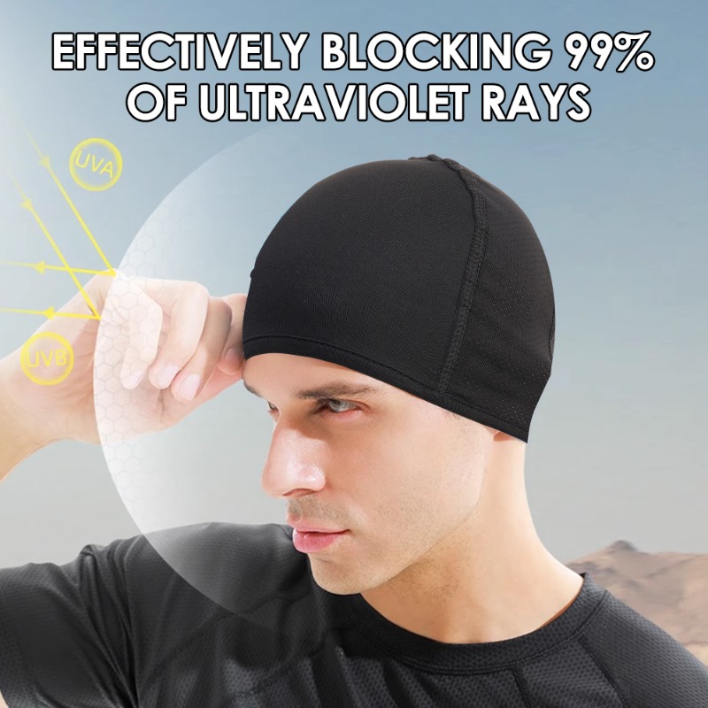 ヘルメットインナー冷却キャップ吸汗スカルキャップヘルメット下 - Skull Cap Helmet Liner のレビューと価格