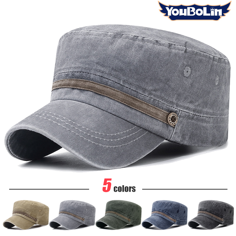 洗いざらしの帽子、古い綿のフラットハット、綿の通気性のあるボ - Dad Hat Cotton のレビューと価格