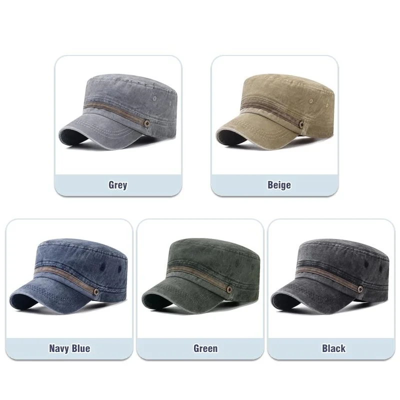 洗いざらしの帽子、古い綿のフラットハット、綿の通気性のあるボ - Dad Hat Cotton のレビューと価格