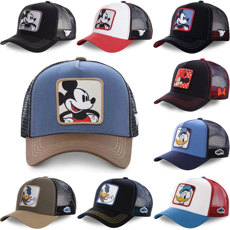 かわいいミッキートラックカーキャップメッシュバック野球帽調節 - Trucker Cap Mesh のレビューと価格