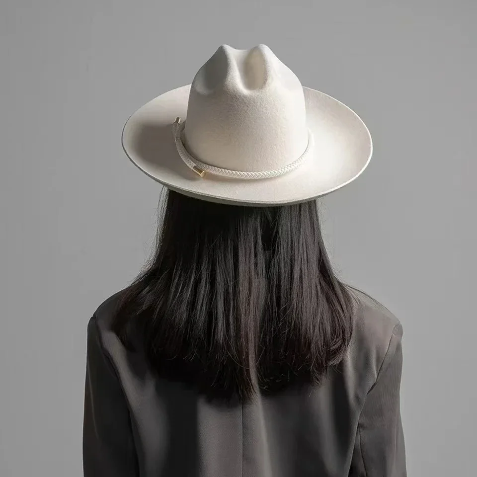 2025年ニューレトロINSシックな冬用ウールフェルトクラシ - Fedora Hat Wool のレビューと価格