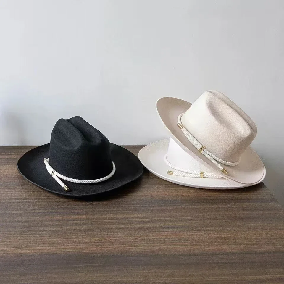 2025年ニューレトロINSシックな冬用ウールフェルトクラシ - Fedora Hat Wool のレビューと価格