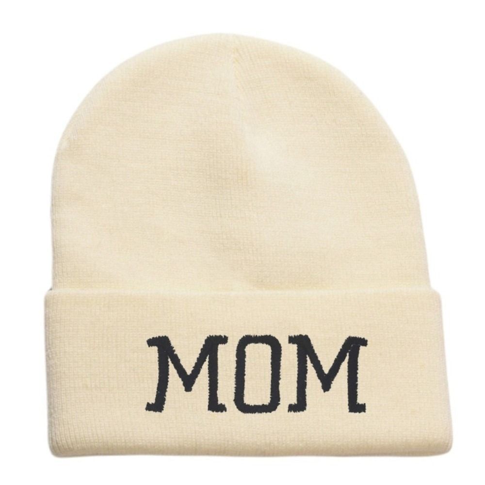 ミニマルな親子お揃いママパパビーニーハット、折り返し付きスト - Beanie Cuffed Knit のレビューと価格