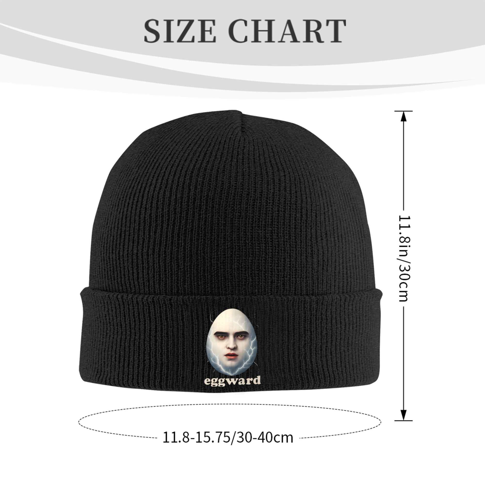 Eggward Silly Meme パロディエッグエドワー - Beanie Cuffed Knit のレビューと価格
