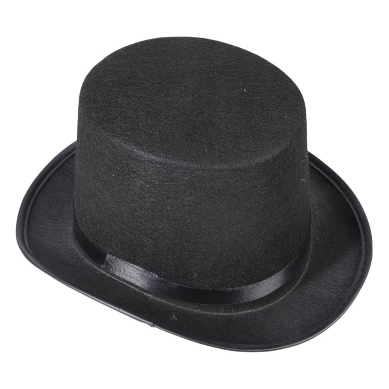 レトロシルクハットマジシャンコスチュームコスプレハロウィン小 - Fedora Hat Wool のレビューと価格