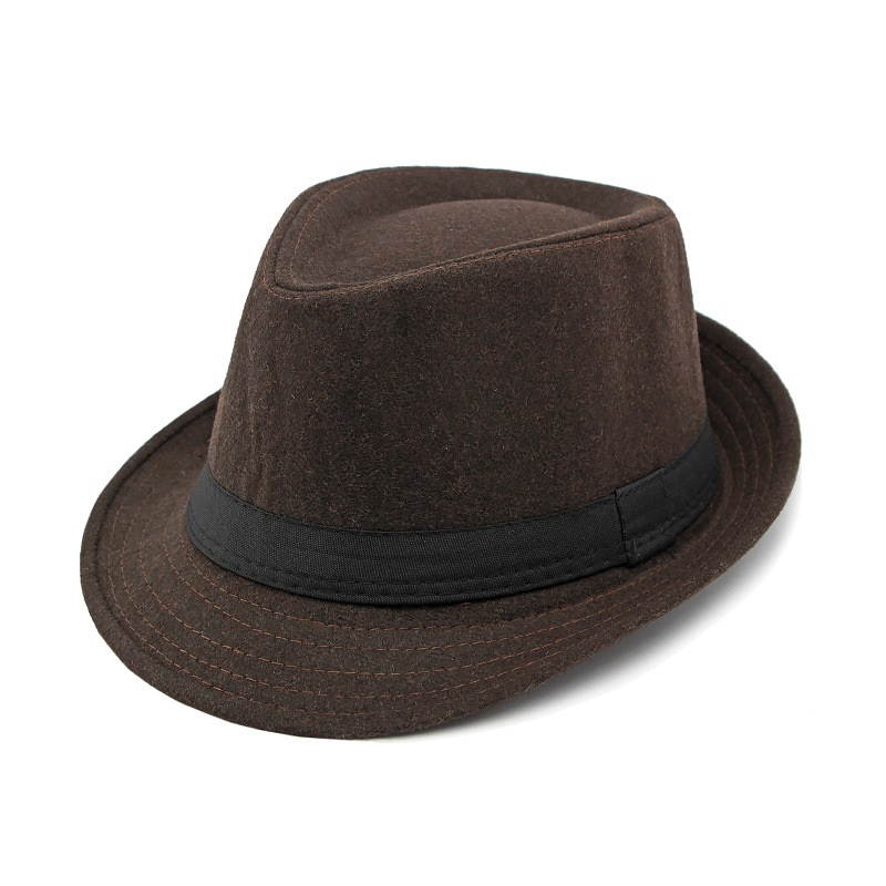 帽子 メンズ 秋冬新作 ブリティッシュスタイル メンズ ジャ - Fedora Hat Wool のレビューと価格