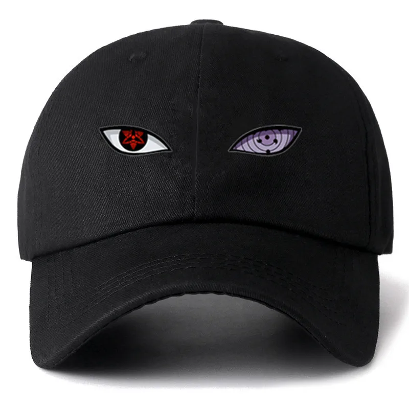 高品質アニメ目スナップバックキャップ綿野球帽男性女性ヒップホ - Dad Hat Cotton のレビューと価格