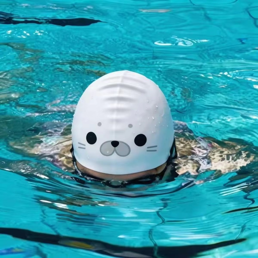防水シールスイムキャップノンスリップ耳保護シリコーン水泳帽子 - Swim Hat Silicone のレビューと価格