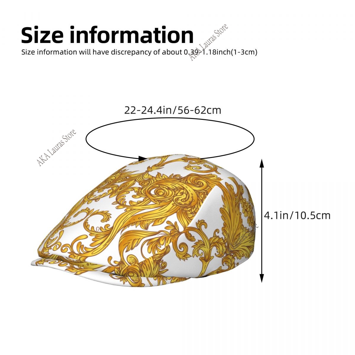 ニュースボーイキャップ ゴールデンバロック ヴィンテージ カ - Newsboy Cap Ivy のレビューと価格