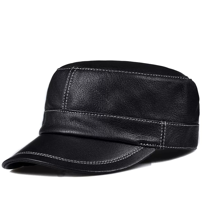 メンズフラットレザースリッパ,韓国のファッションスリッパ,白 - Baseball Cap Structured のレビューと価格