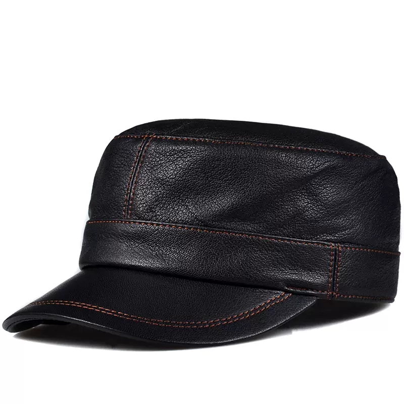 メンズフラットレザースリッパ,韓国のファッションスリッパ,白 - Baseball Cap Structured のレビューと価格