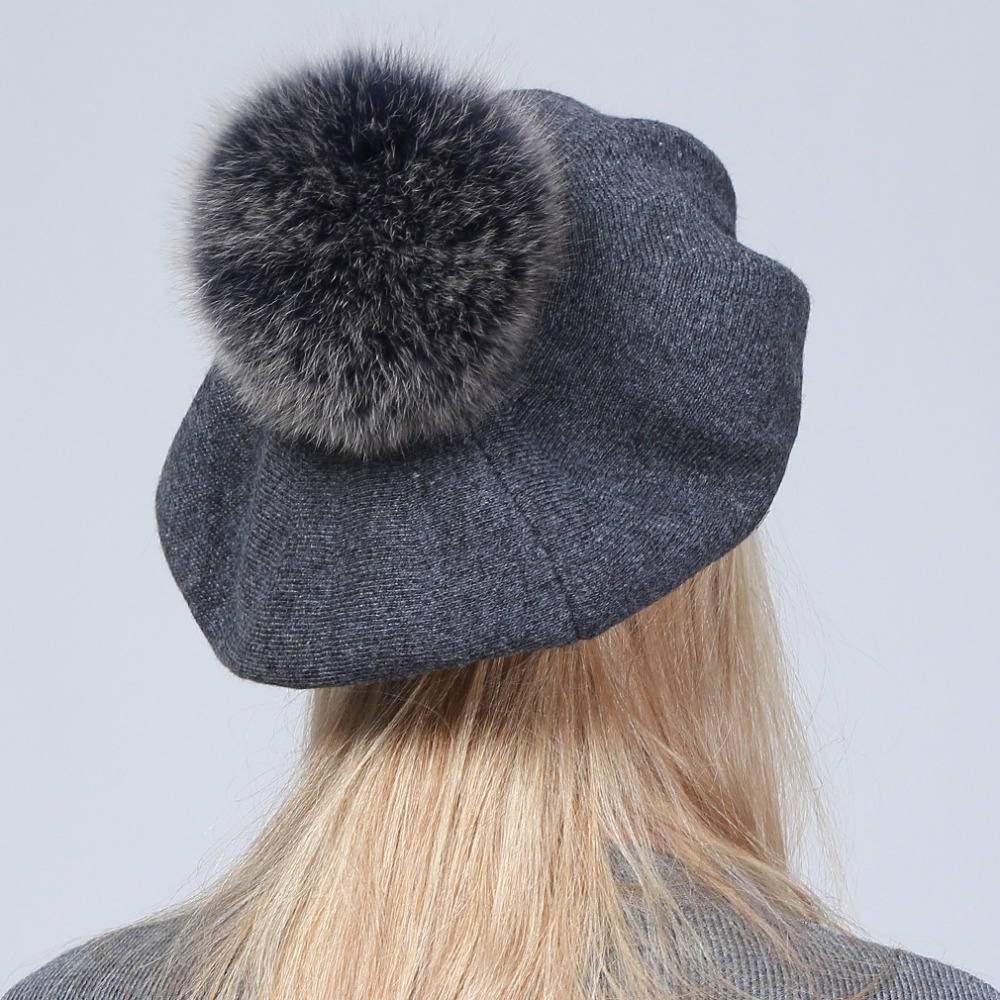 Geebro 女性のベレー帽冬カジュアルニットカシミヤベレー - Beret French Wool のレビューと価格