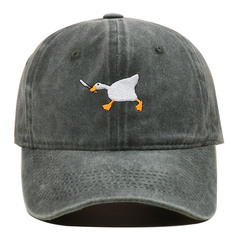 漫画刺繍入り面白いダークユーモアコットン通気性野球帽カジュア - Dad Hat Cotton のレビューと価格