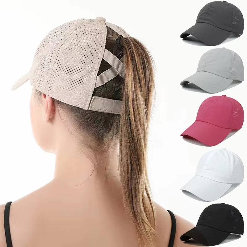 夏用無地野球帽 ゴルフウェア レディース スポーツ レジャー - Baseball Cap Structured のレビューと価格