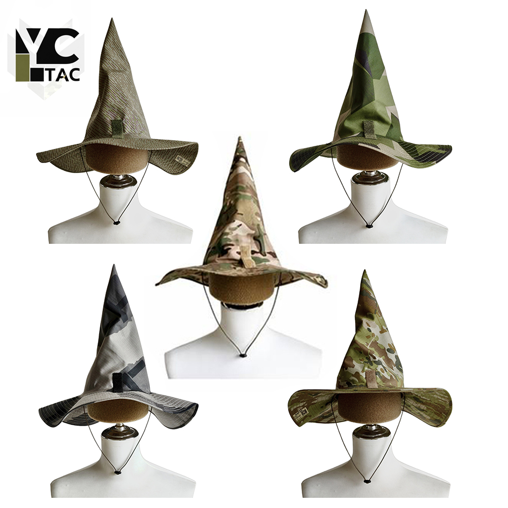 YCTAC 迷彩ウィザードハット戦術ブーニーハット迷彩エアソ - Boonie Hat Tactical のレビューと価格
