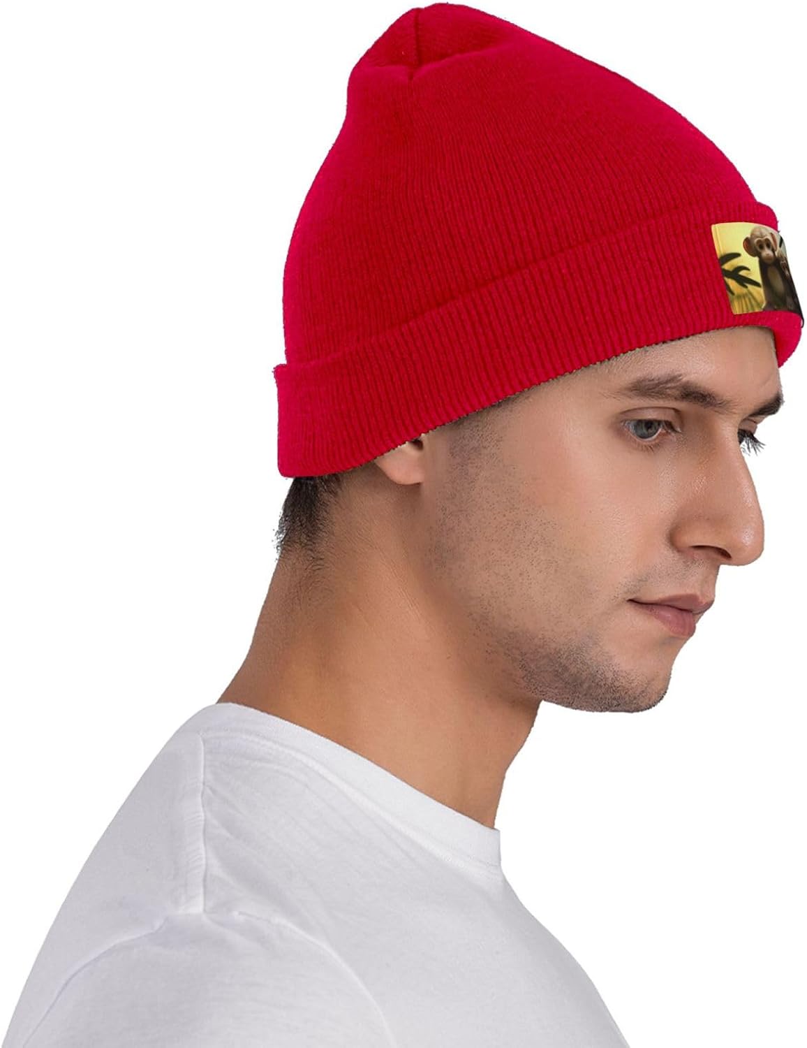 メンズ用ビーニー、女性用冬用帽子、ニット帽、キュートなカップ - Beanie Cuffed Knit のレビューと価格