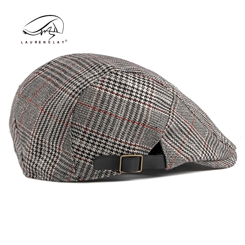 男性用の調節可能なキャップ,フラットキャップ,ツタの形をした - Newsboy Cap Ivy のレビューと価格