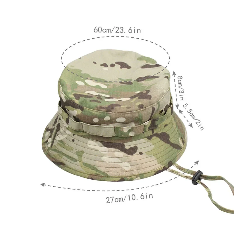 男性用カモフラージュブーニーハット,マルチカム,パナマキャッ - Boonie Hat Tactical のレビューと価格