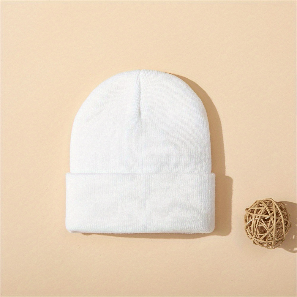 4 個ベビー帽子ニットカフビーニー男の子と女の子のための冬暖 - Beanie Cuffed Knit のレビューと価格